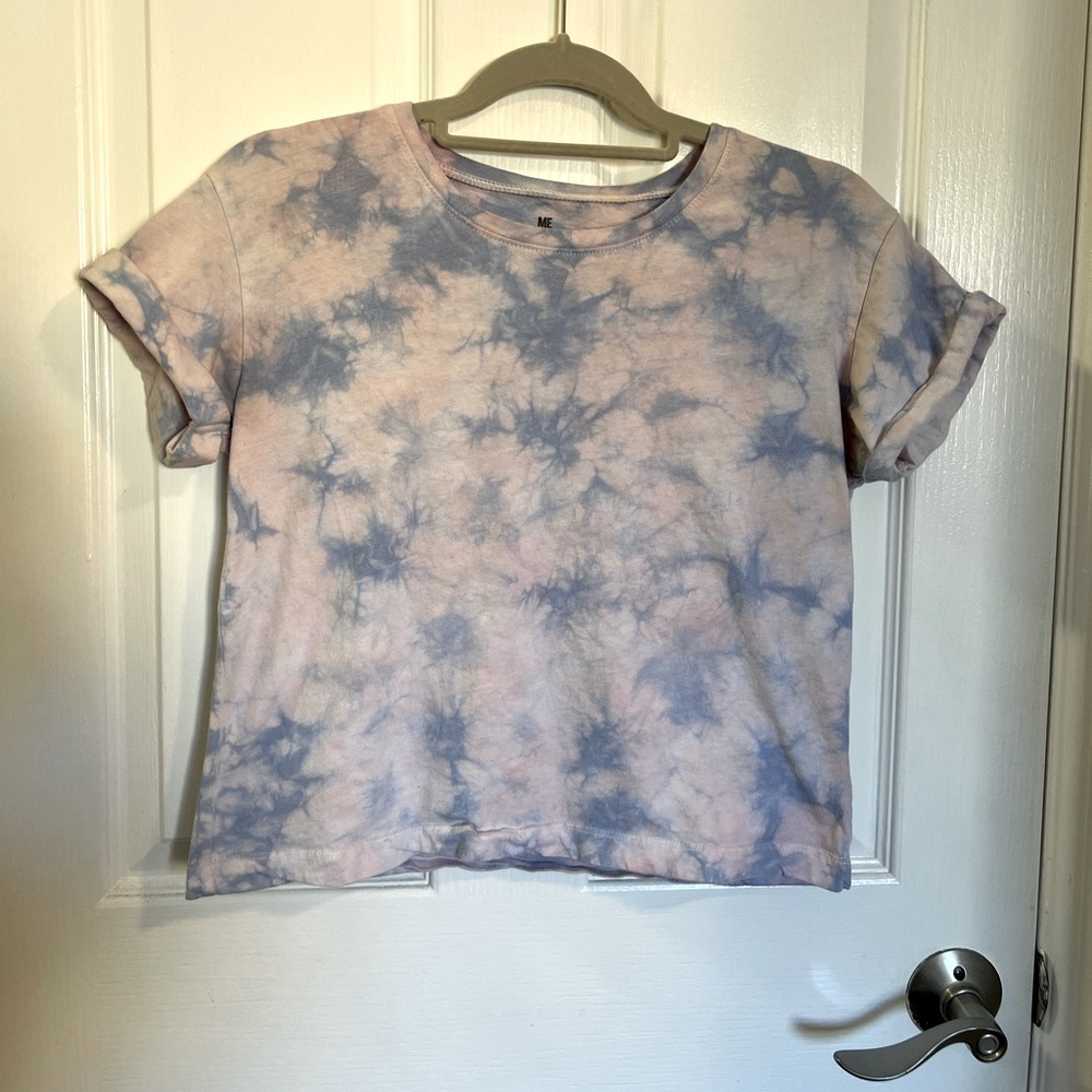 Tie Dye Crop Shirt